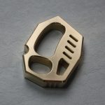 The best way to buy Solid Brass Knuckle Duster Two Finger Buckle Self Defense Window Breaker EDC Tool Boxing Training Knuckles Combat Guards For Discount - Image 6