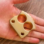 We are the best place to buy Afrankart DFK 2 Finger Brass Knuckles Knuckle Duster -Cakra EDC Gadgets Online Sale - Image 3