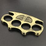 It's not easy being a fan to buy Warrior - Brass Knuckle Duster Boxing Four Finger Buckle Defense Window Breaker Outdoor EDC Tool Cheap - Image 12