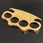 It's not easy being a fan to buy Warrior - Brass Knuckle Duster Boxing Four Finger Buckle Defense Window Breaker Outdoor EDC Tool Cheap - Image 11