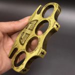 It's not easy being a fan to buy Warrior - Brass Knuckle Duster Boxing Four Finger Buckle Defense Window Breaker Outdoor EDC Tool Cheap - Image 3