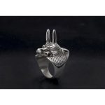 Shop authentic Wolf Head Full Stainless Steel Women's Self Defense Ring on Sale - Image 2